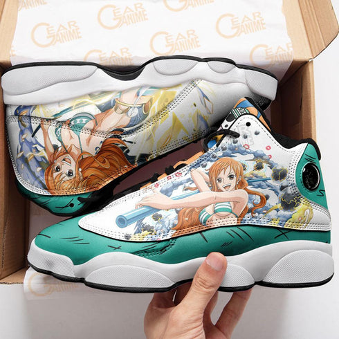 OP Nami Sneakers Custom Anime Shoes